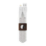 Belkin Duratek Plus Lightning to USB-A Cable with Leather Strap 1.2m - Image 2