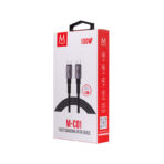 Meko M-C01 Type-C to Type-C 100W Fast Charging Data Cable - Image 2
