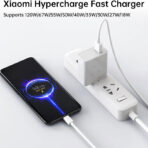 Xiaomi Mi 120W GaN HyperCharge Turbo Charge Adapter with Cable - Image 3